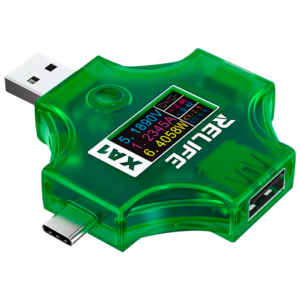 TESTER USB TIPO C 2 EN 1 SUNSHINE XA1