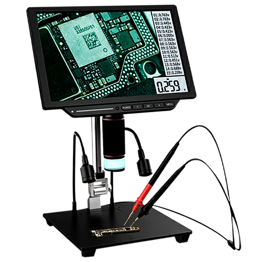 MICROSCOPIO + MULTÍMETRO AIXUN DM23 CON PANTALLA
