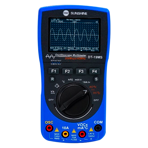 MULTÍMETRO SUNSHINE CON OSILOSCOPIO DT-19MS